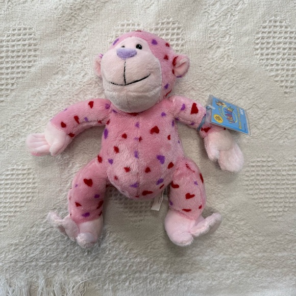 NWT Webkinz Love Monkey Plush - Picture 1 of 8